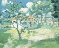 printemps 1929 Kazimir Malevich arbres